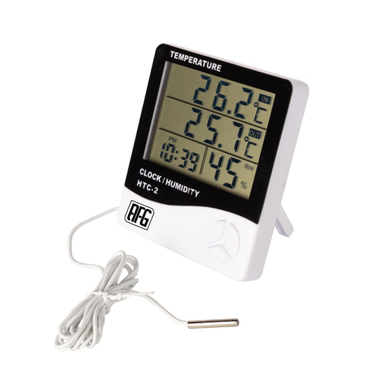 High-Precision Thermohygrometer with Large Display